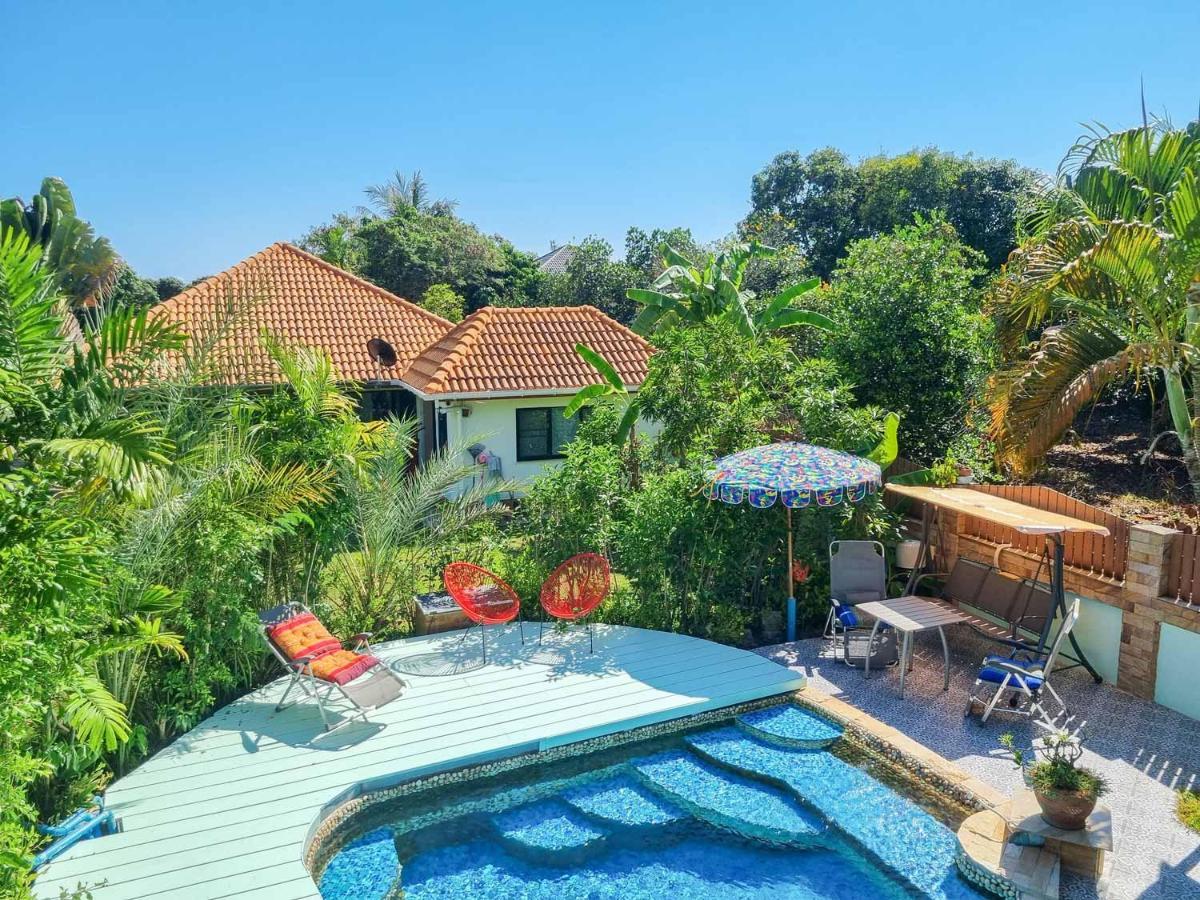 Tina'S Living Paradise - Guesthouses With Private Pool Ban Phe Exterior photo